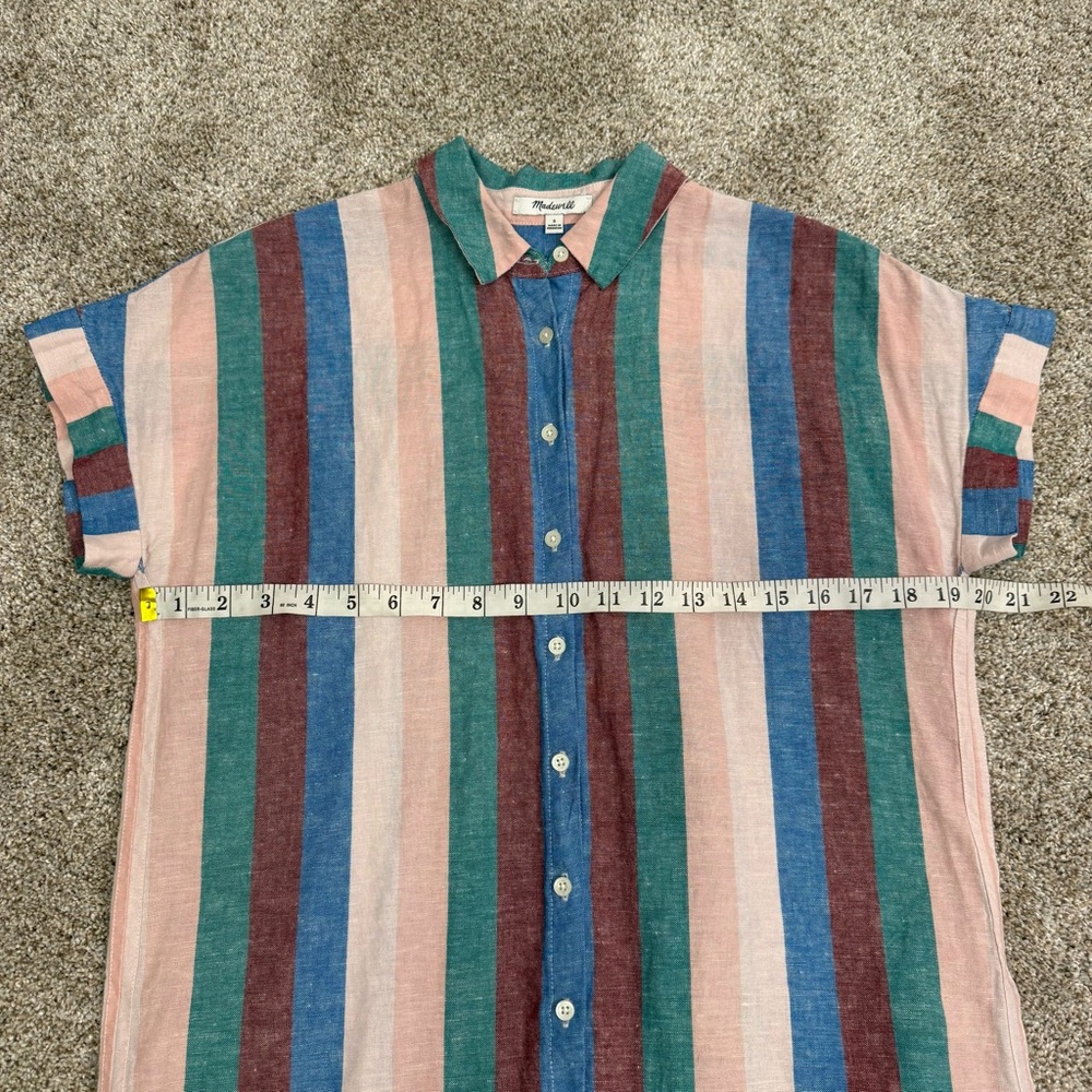Madewell Central Shirtdress in Flagstaff Stripe - Picture 13 of 15